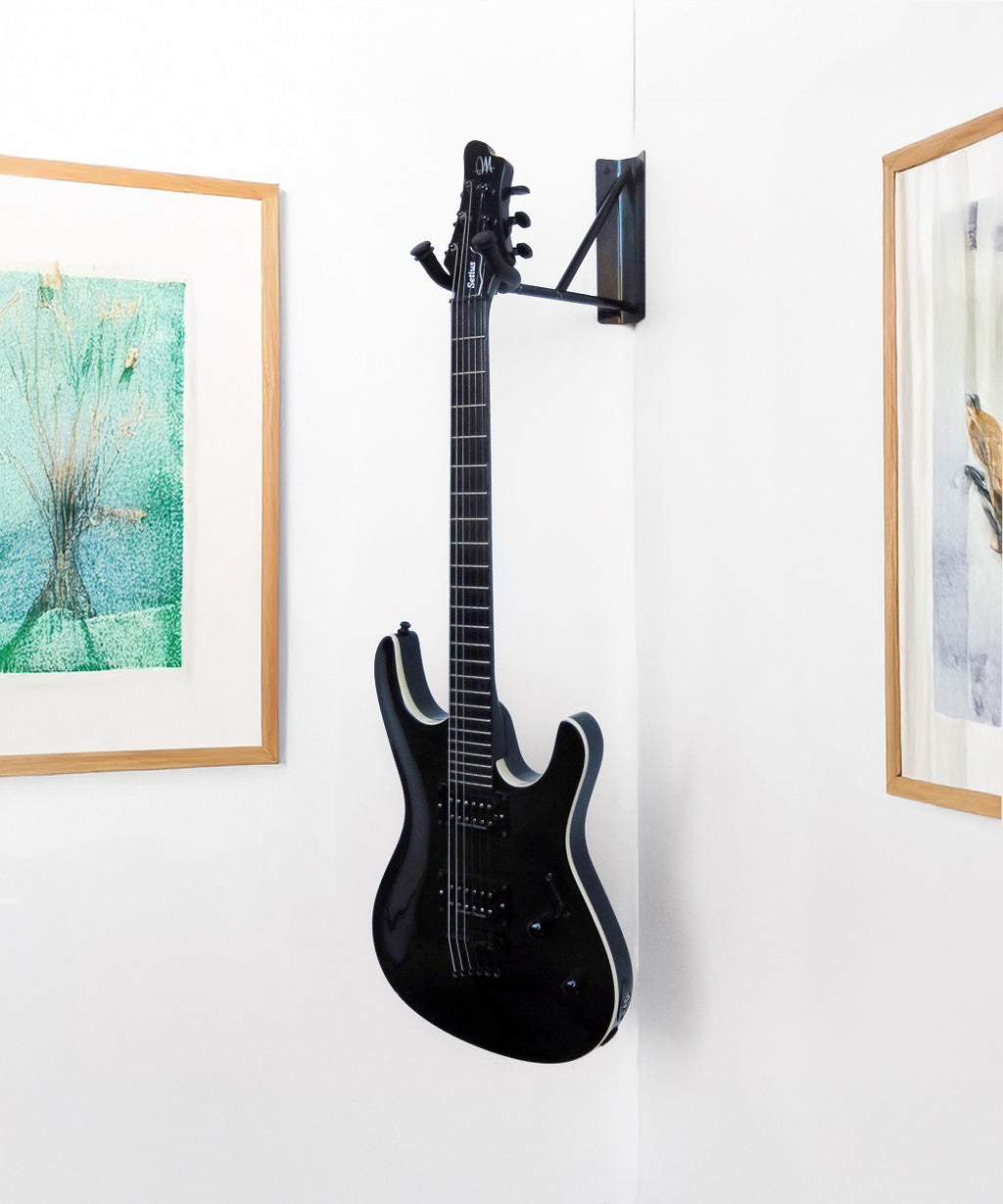 Eck-Wandhalter für Ukulele und Gitarre - Alternative Ansicht