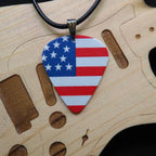 Plektrum Anhänger - USA Fahne - Stars & Stripes