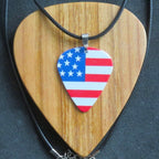 Plektrum Anhänger - USA Fahne - Stars & Stripes