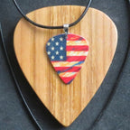 Plektrum Anhänger - USA Fahne - Stars & Stripes