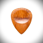 Gitarren Plektrum aus Holz - Handgeschnitzt - Wood Guitar Pick